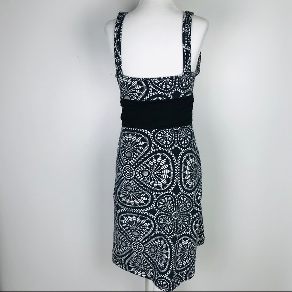 Patagonia Black White Sleeveless Margot Dress Med - Picture 4 of 8